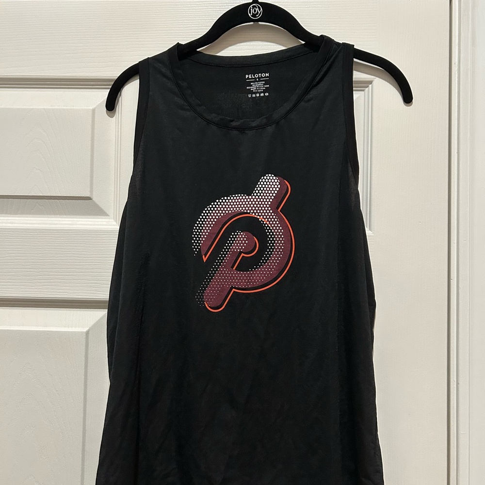 Peloton Black Athletic Tank